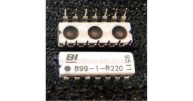 330 Ohm resistor network (899-3-R330) - Beckman Industrial