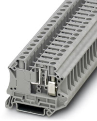 Disconnect terminal, screw connection, 0.2-10 mm², 20 A, 6 kV, gray, 3073869