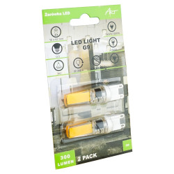 Wkład LED ART G9 3W 2900K ciepło-biała 2szt 4001445