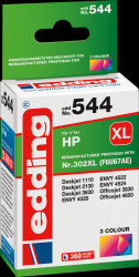 18-544 Ink - HP - 3-colour - 302XL - refill