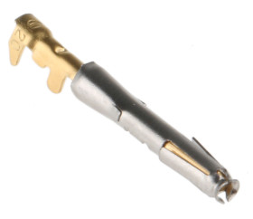 Końcówka pinowa 20 Żeński Połączenie zagniatane 20.6mm Montaż na kablu, montaż w obudowie 22→ 20 AWG