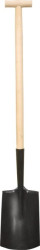 Szpadel prosty drewniany trzonek uchwyt T 15A040