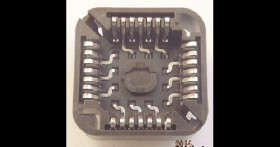 PLCC 28 lead through hole socket - TE Connectivity