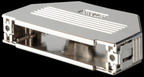 16-001780 D-sub hood, 37-pin, snap-lock