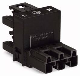 Złączka oświetleniowa WAGO 3 770 Żeńskie, męskie Złącze rozdziału energii WINSTA MINI H Wtyczka, gniazdo