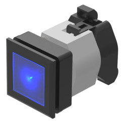 Element wykonawczy przycisku, Siłownik, do uzytku z: Urządzenia przełączające, Czarny