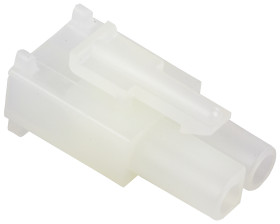 Obudowa złącza 2-pinowe -rzędowe raster: 6.7mm Molex Żeński Montaż na kablu STANDARD .093" Średnica 2,36 mm Standardowy