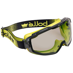 Bolle Safety UNIVGN30W Yellow Vented Universal Goggles - PLATINUM&#xAE; Copper