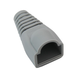 Osłona wtyku 8P8C RJ45 gumowa szara