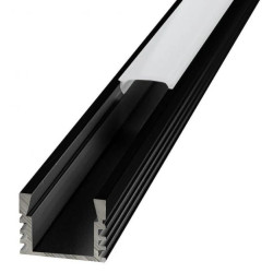 Profil czarny MiniLUX MAXI 1m wysoki nawierzchniowy