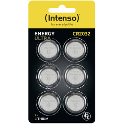 Intenso 7502436 Energy Ultra Button Cell CR2032 3V 6pieces 220mAh Lithium