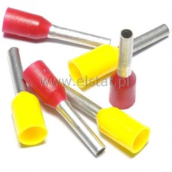 Końcówka rurkowa izolowana 1,0 L= 10 mm (100szt)
