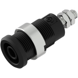 Electro PJP 3265-C-CD1-N Safety Jack Socket Black 1pc