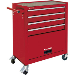 Einhell 4510170 TC-TW 100 Workshop Trolley Red 4 Drawers 75kg Capacity