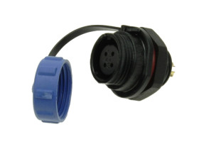 Gniazdo; SP1312/S4-C-FO; 4 tory; lutowany; 0,75mm2; SP13; na panel; 13mm; IP68; 5A; 200V; Weipu; RoHS; SP1312/S4-C