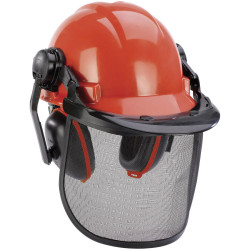 Einhell 4500480 BG-SH 1 Forestry Helmet Orange/Black EN 1731/397 Certified