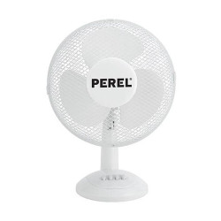 Wentylator biurkowy 30cm (12") 40W biały PEREL