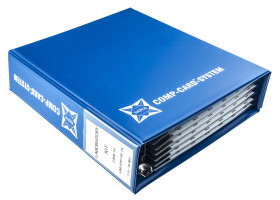 Zestaw rezystorów, seria: CBR-14, Folia metalowa, Otwór przezierny, l. elementów: 3080, 1 Ω → 10MΩ, ±1