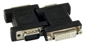 Adapter video DVI gniazdo / SVGA wtyk