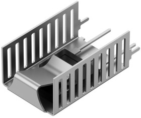 Clip-on heatsink, (L x W x H) 40 x 23 x 15 mm, 18.1 K/W, solderable surface, 10151853