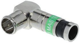 Wtyk kompresyjny kątowy F-WKS/ZAC-TRI113