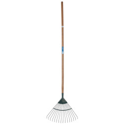 Draper 14311 Carbon Steel Lawn Rake with Ash Handle