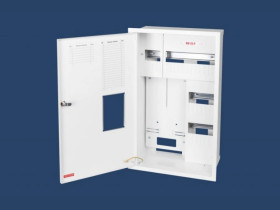 Szafka licznikowa podtynkowa 1-licznikowa 3-fazowy 25 modułów plombowana IP30 RW-25P Z/E