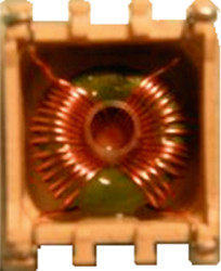 Toroidal transformer, 120 µH, 30 mΩ, 00 5535 24