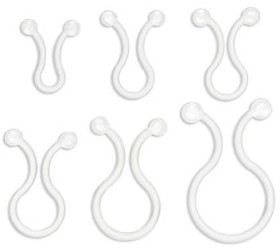 Cable twist clip, max. bundle Ø 11 mm, PA, natural, (H) 30 mm, 01860940018