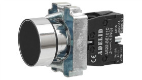 Przycisk Sterowniczy Czarny Metal Ba21 Fi22 No As22-Ba21