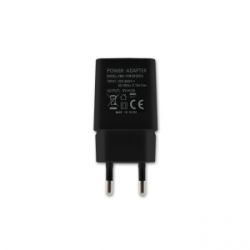 Zasilacz wtyczkowy 1x USB 5V/2A DC czarny