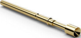 Standard test pin with probe, inner cone, Ø 1.66 mm, travel  5 mm, pitch 2.54 mm, L 32 mm, F77205B200G150
