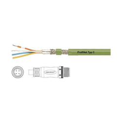 Helukabel 806485 Sensor/actuator Cable M12 plug straight 5m 4 pin