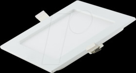 DL2594 LED recessed panel pro, 6 W, 480 lm, 3000-6000 K, square