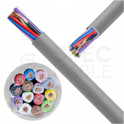 Kabel sterowniczy ELITRONIC LIYY 14x0,25mm2 szary 250/500V olejoodporny linka TKD