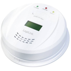 LogiLink SC0111 Carbon Monoxide Detector Battery Powered 85dB Alarm