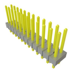 Wtyk PCB 24-pinowe raster: 2.54mm 2-rzędowe Samtec Przewlekany