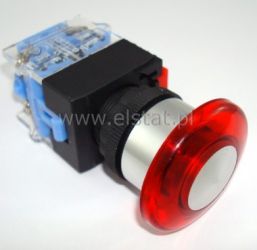 Przycisk stabilny grzyb LAS0-K-11ZM/R 22mm