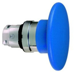 Napęd przycisku grzybk. O22 zatrzym. awar. nieb. O60mm, z sam. powr. ZB4BR6