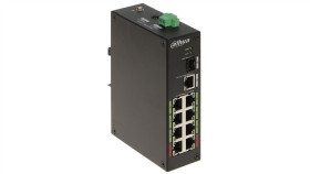 Switch Przemysłowy Poe/Epoe Lr2110-8Et-120-V2 8-Portowy Sfp Dahua