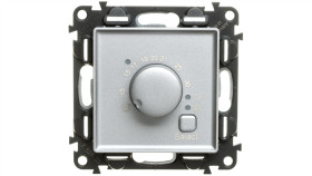 Valena Life Termostat Pokojowy Aluminium 752333
