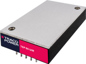 TEP 60-3612UIR DC/DC converter TEP 60UIR, 60 W, 9-75/12.0 VDC, Quarter brick pa