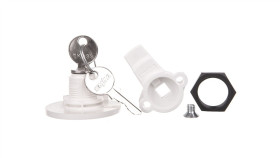 Zamek Cylindryczny Z 2 Kluczami Nr 1333 Ip44 Fz458n