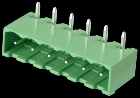 CTB9352/6 Pin header - 6-pin, spacing 5 mm, 90°