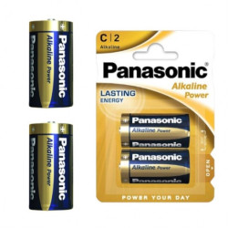 Bateria alkaliczna LR14 C 1,5V Panasonic Alkaline BLISTER 2szt.