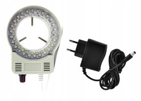 Oświetlacz 32 LED do obiektywu mikroskopu