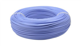 Kabel Silikonowy Sif 180C 300/500V 6 Ciepłoodporny Lsoh Niebieski Linka Bsg 100M