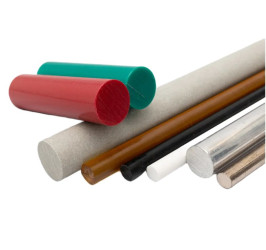 Pręt poliimidowy PI, Ø 6.35mm x 200mm