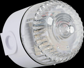 SOCDW15C Solex 15, white, clear lens, deep base