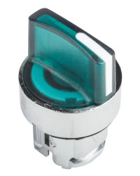 Napęd przełącznika 3 położeniowy zielony z podświetleniem bez samopowrotu ZB4BK1333